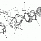 WR, CR 125 Воздушный фильтр