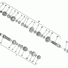 WR, CR 125 Трансмиссия