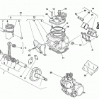 WR, CR 250-WR 360 Cylinder head, cylinder, piston, crankshaft (wr, cr 250)