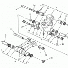 TE, TC 570-SM 570 R Rear suspension linkage