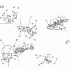 SM 610 S Head light, tail light, blinkers, plate holder