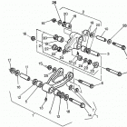 WR - CR 250-WR 360 Rear suspension linkage