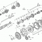TE 400-TE-TC 570-SM 570 R Transmission, shifter, clutch (tc 570)