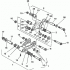 WR - CR 125 Rear suspension linkage