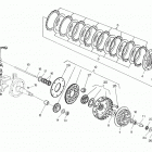 WR - CR 250-WR 360 Clutch, primary drive (wr - cr 250)