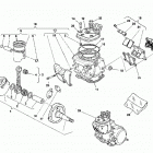 WR-WR U.S.A. 250-360-CR 250 Cylinder head, cylinder, piston, crankshaft (wr-wr u.s.a...