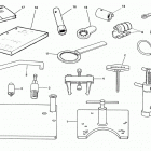 SM 610 R Service tools, owner's and service