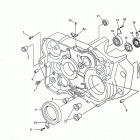 TE 410-610 E Dual Purpose-TE 610 E-LT-SM 610 S R.h. half crankcase