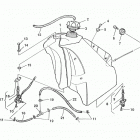 TE 410-610 E Dual Purpose-TE 610 E-LT-SM 610 S Gas tank
