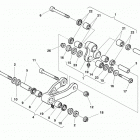 SM 610 R Rear suspension linkage