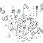 TE 410-610 E Dual Purpose-TE 610 E-LT-SM 610 S L.h. half crankcase