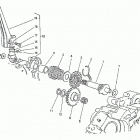 WR-CR-WR U.S.A. 125 Кик стартер