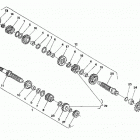WR-CR-WR U.S.A. 125 Трансмиссия