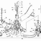 TE 410-610 E Dual Purpose-TE 610 E-LT-SM 610 S Carburetor (te 610 e dual purpose-te 610 e-lt-sm 610 s)