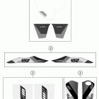 450 SXF CHASSIS Наклейки