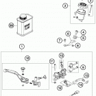 1190 ADV R CHASSIS Главный цилиндр тормозной
