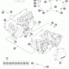 250 SX ENGINE Картер двигателя