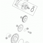250 SXF FACTORY EDITION ENGINE Электрический стартер