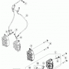 1290 SUPERDUKE R BLACK CHASSIS Тормозной суппорт передний