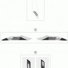 500 EXC CHASSIS Наклейки