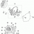 450 SXF FACTORY EDITION ENGINE Кожух сцепления