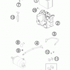 450 XCF CHASSIS АКБ