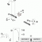 500 XCW CHASSIS Панель инструментов