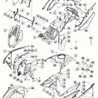 1290 ADV WHITE CHASSIS Обтекатель, крылья