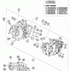 450 SXF FACTORY EDITION ENGINE Картер двигателя