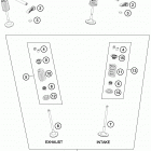 250 SXF FACTORY EDITION ENGINE Клапана