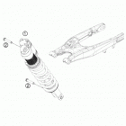 350 XCFW CHASSIS Амортизатор