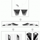125 SX CHASSIS Наклейки