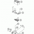 RC 390 WHITE CHASSIS АКБ