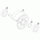 690 DUKE BLACK ENGINE Балансирный вал