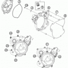 65 SX ENGINE Кожух сцепления