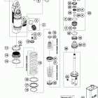 450 XCF CHASSIS Амортизатор в разборе