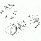 1190 ADV GREY CHASSIS Фара