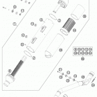 350 EXCF CHASSIS Глушитель