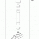 350 EXCF ENGINE Вторичный sas пневматической системы