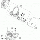 250 SXF FACTORY EDITION ENGINE Кожух сцепления