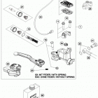 500 EXC CHASSIS Главный цилиндр тормозной