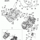 1190 ADV R ENGINE Картер двигателя