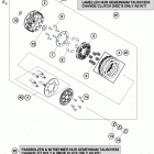 50 SX ENGINE Сцепление