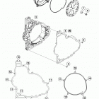 1190 ADV R ENGINE Кожух сцепления