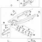 690 ENDURO R CHASSIS Бугель