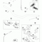 500 XCW CHASSIS Руль