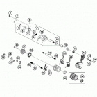 65 SX ENGINE Механизм переключения