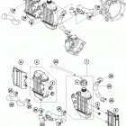 50 SX ENGINE Система охлаждения