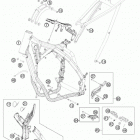 250 XCW CHASSIS Рама