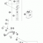 65 SX CHASSIS Rear breka control